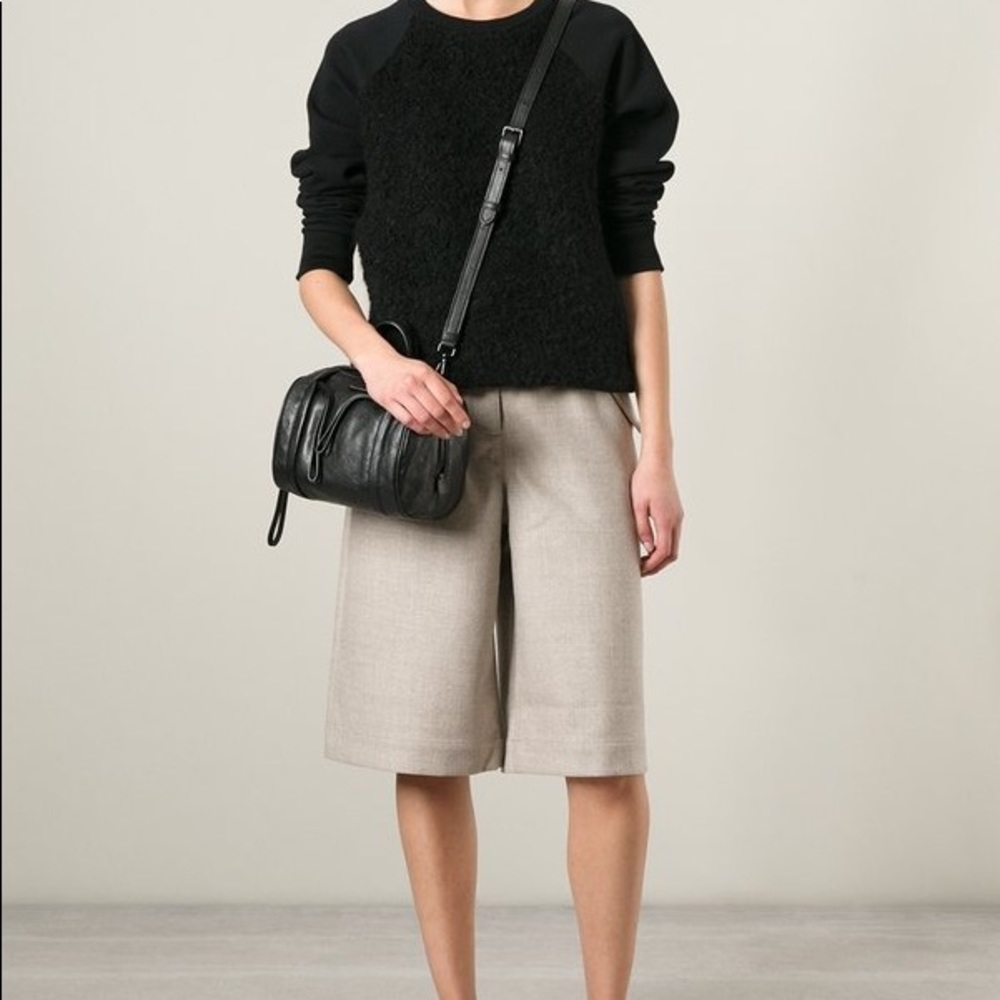 Marc By Marc Jacobs Moto Metallic Barrel Bag BLACK